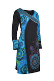 womens-long-sleeve-dress-with-embroidery-and-floral-print-evening-dress-1(No Exchange/ No Refund)