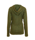 Peacock Feather Embroidery Cotton Cardigan - Tattopani Fashion ( Craze Trade Limited)