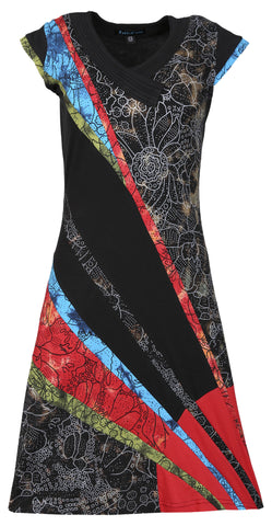 Multicolored Pattern Short 