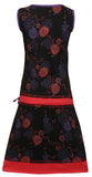 Ladies Dress With Flower Patches & Embroidery. - Tattopani Fashion ( Craze Trade Limited)