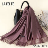 Lic Cashmere Women Scarf Warm Shawl Foulard Femme Pashmina Kerchief Wool Stole Head Neck Long Winter Scarf Women For Ladies 2019