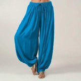 2020 Brand New Style  Harem Trousers Casual Pants Aladdin Solid Genie Hippy Jumpsuit