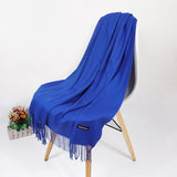 2020 Real Cashmere Women Scarf Winter Shawl Foulard Echarpe Femme Pashmina Kerchief Wool Stole Lic Winter Scarf For Lady Tippet