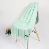 2020 Real Cashmere Women Scarf Winter Shawl Foulard Echarpe Femme Pashmina Kerchief Wool Stole Lic Winter Scarf For Lady Tippet