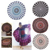 Beach Cover Up Round Pareo Bikini Boho Hippie Summer Bathing Suit Dress Swimwear - craze-trade-limited